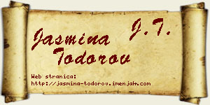 Jasmina Todorov vizit kartica